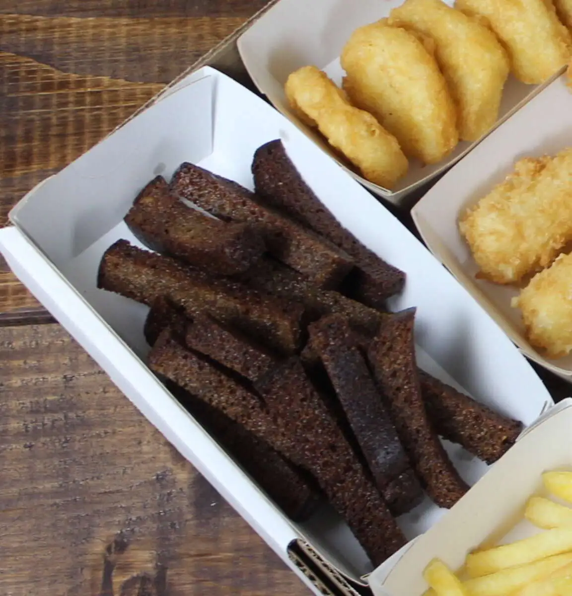 Чесночные гренки