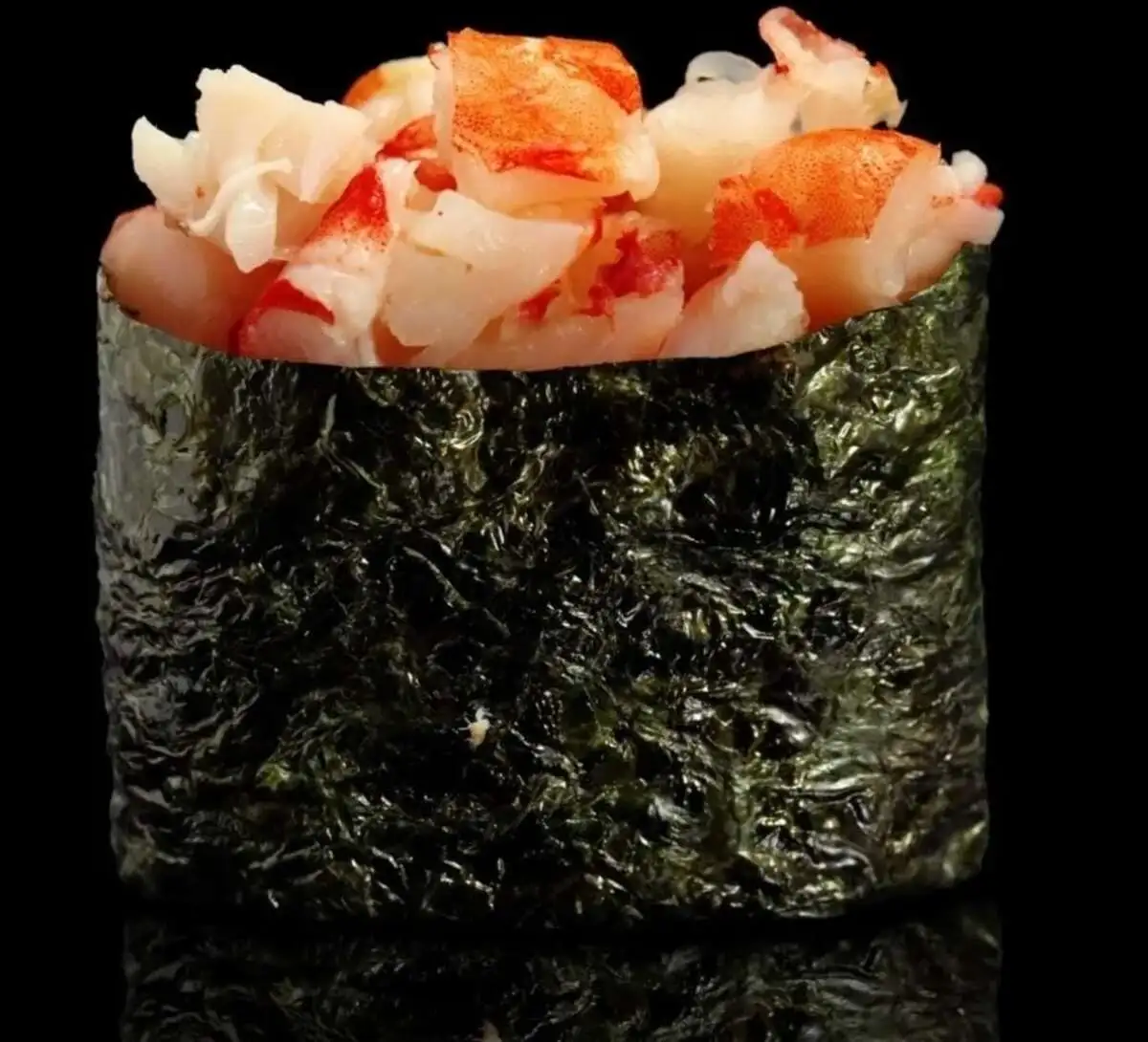 Гункан с креветкой 2шт