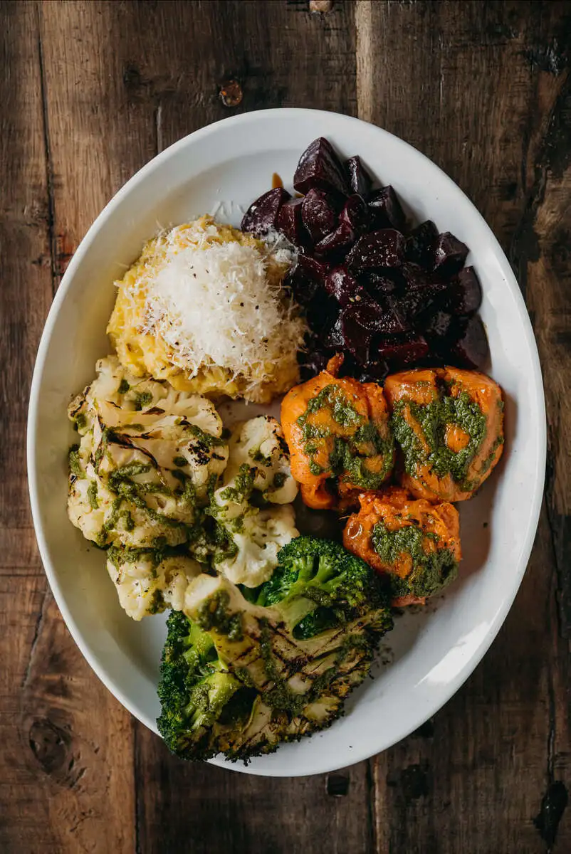 Большой микс овощей из печи (заказ за 24 часа)