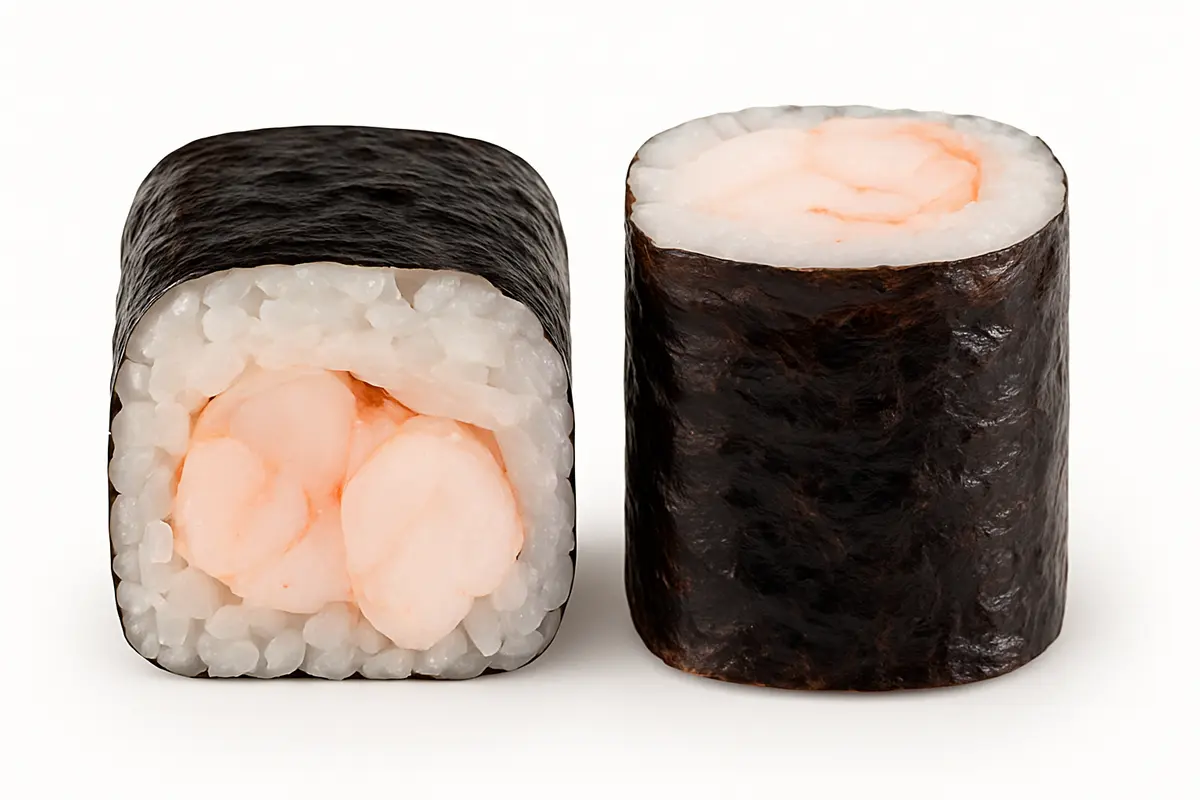 Маки с креветкой 8 шт. 110 гр С.