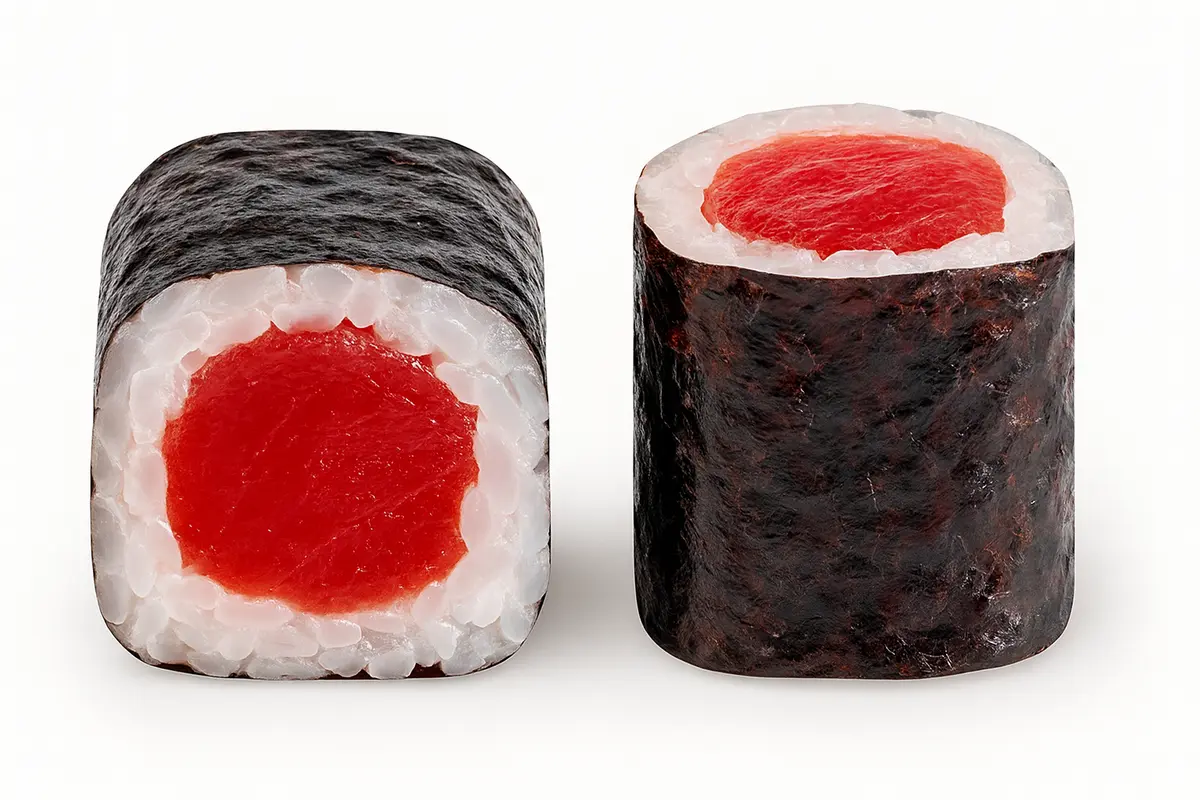 Маки спайси с тунцом 8 шт. 140 гр С.