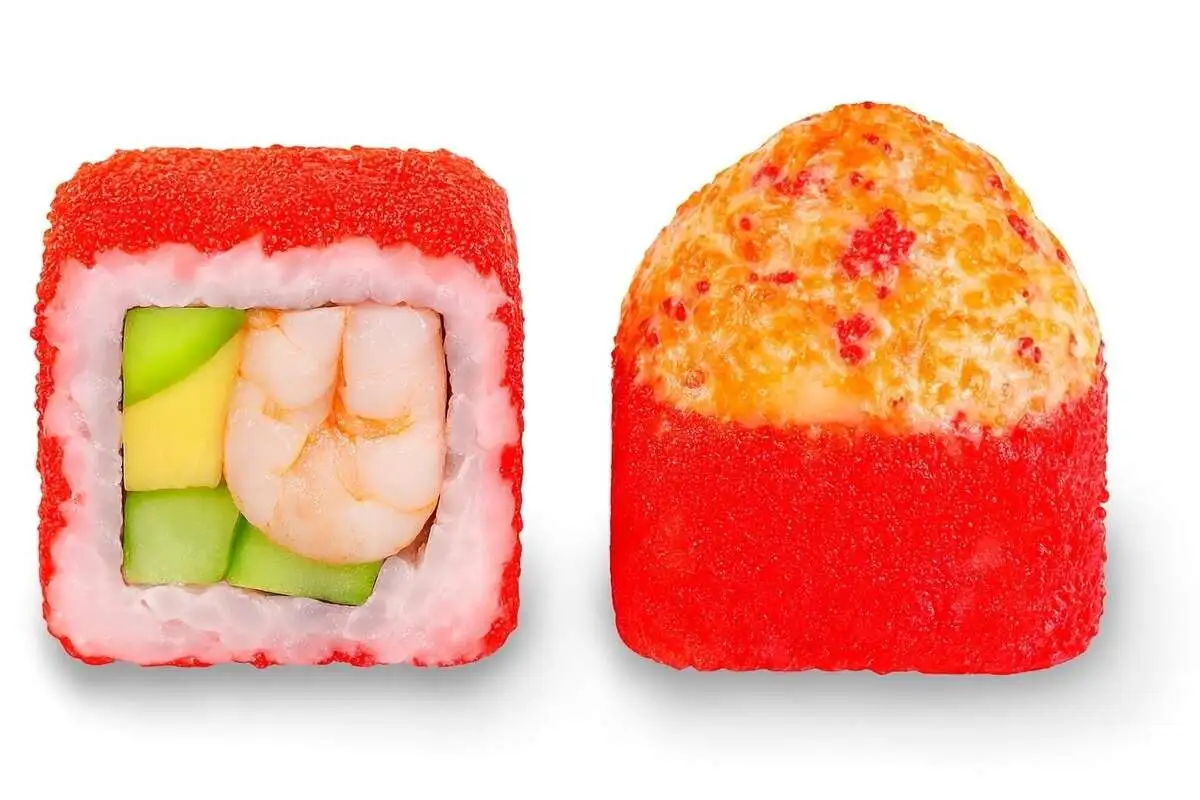 Калифорния Яки с креветкой 8 шт. 250 гр С.