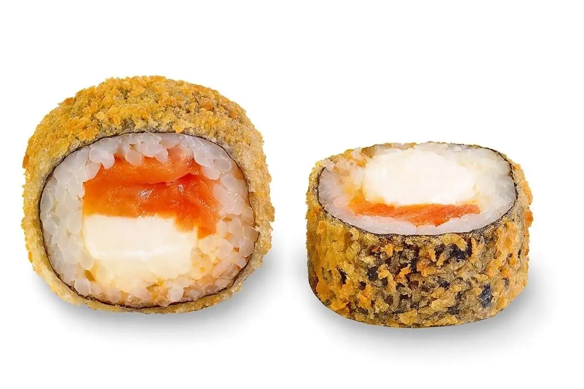 Снежный краб с лососем (темпура) 6 шт. 225 гр С.