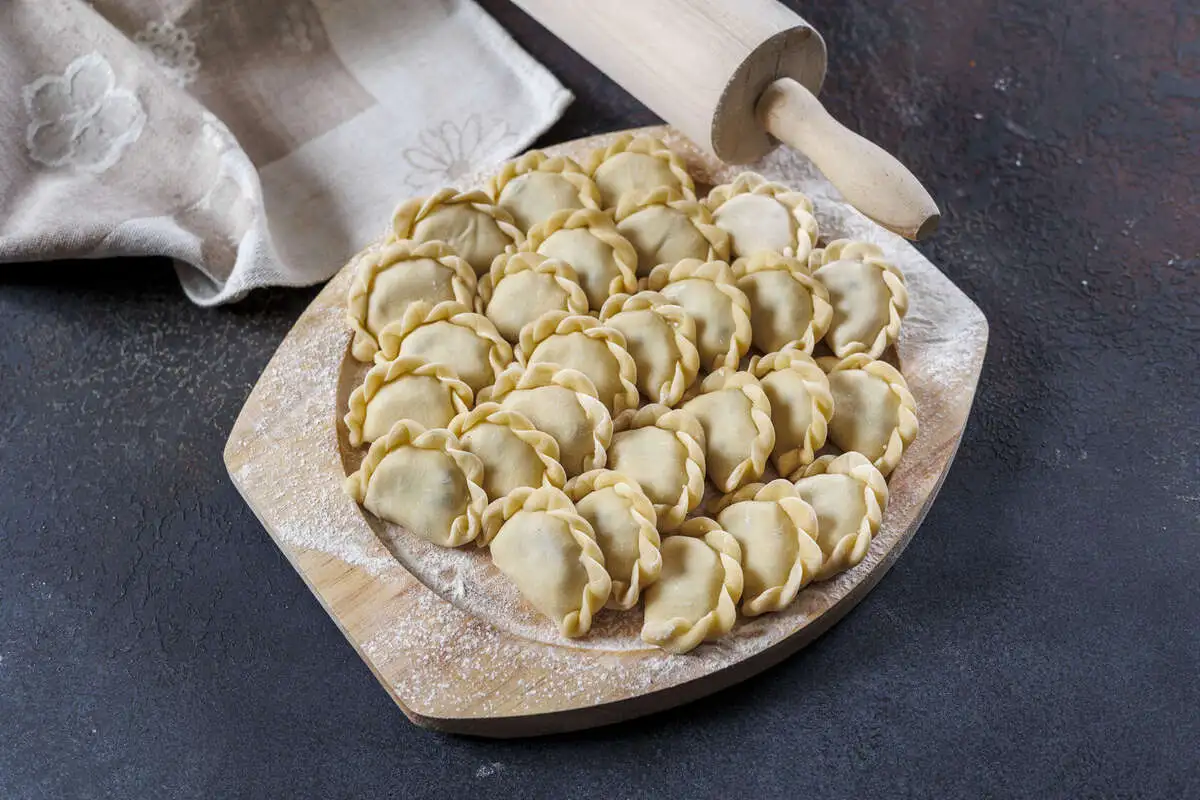 Вареники с картофелем и грибами