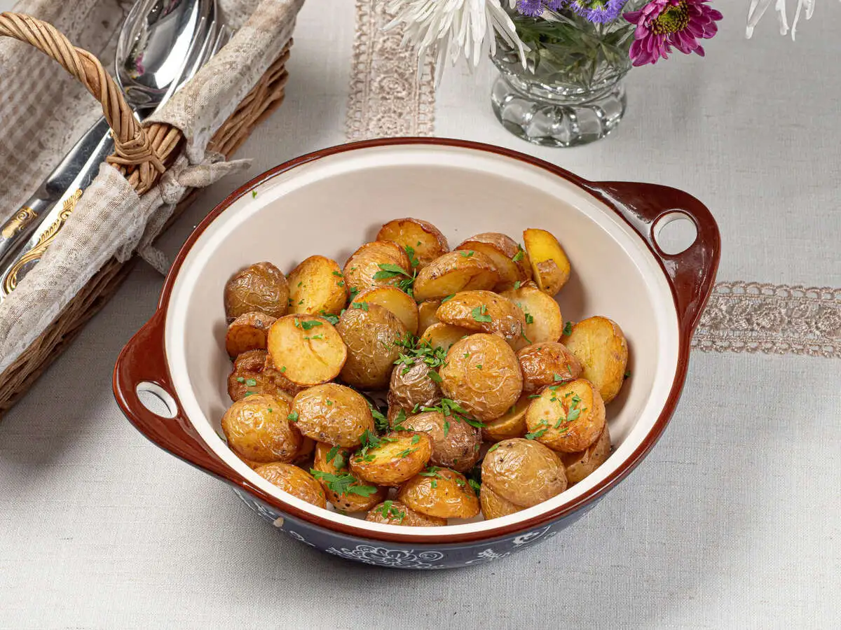 Картофель молодой жареный