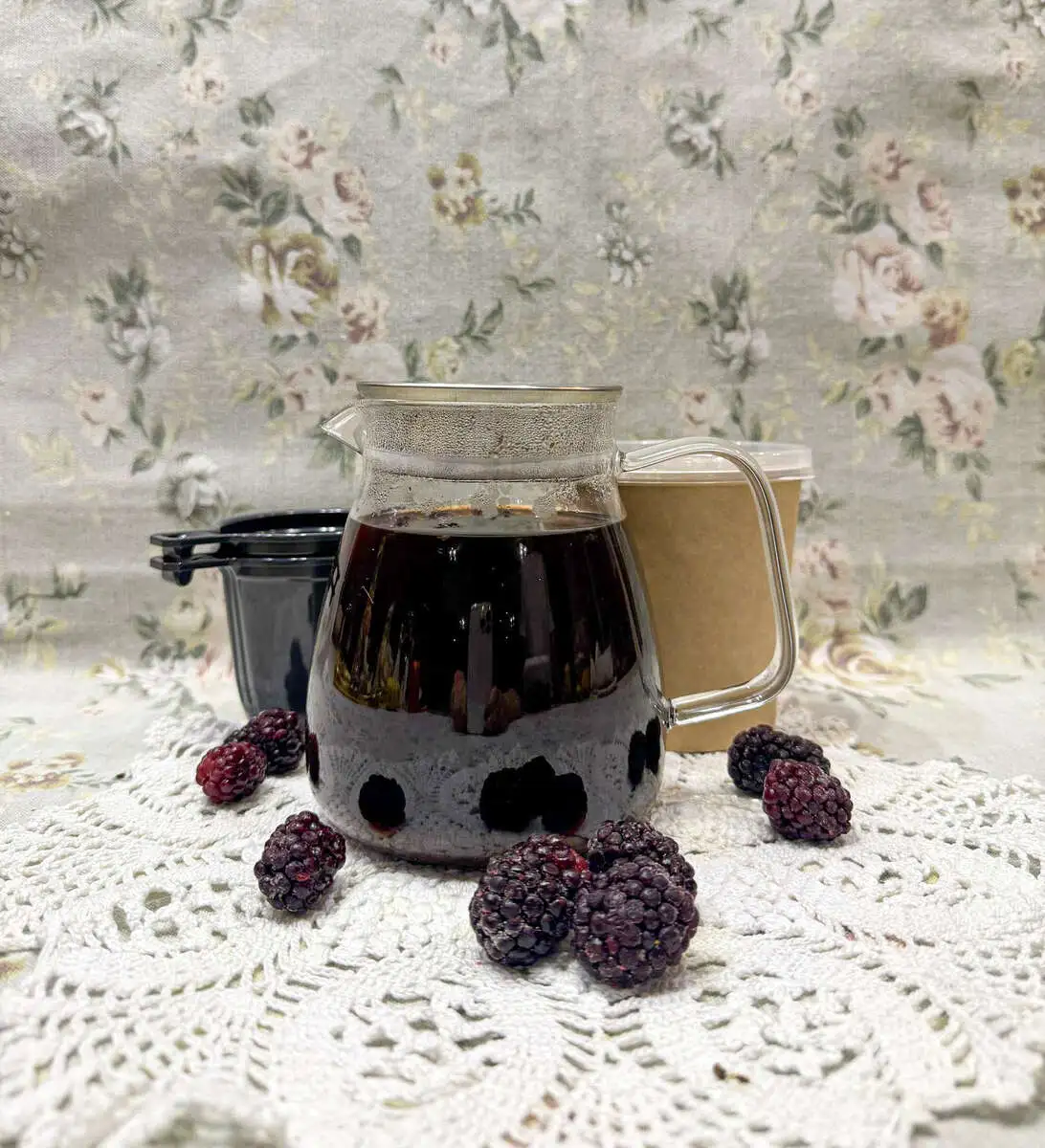 Авторский чай шиповник-ежевика, 400 мл