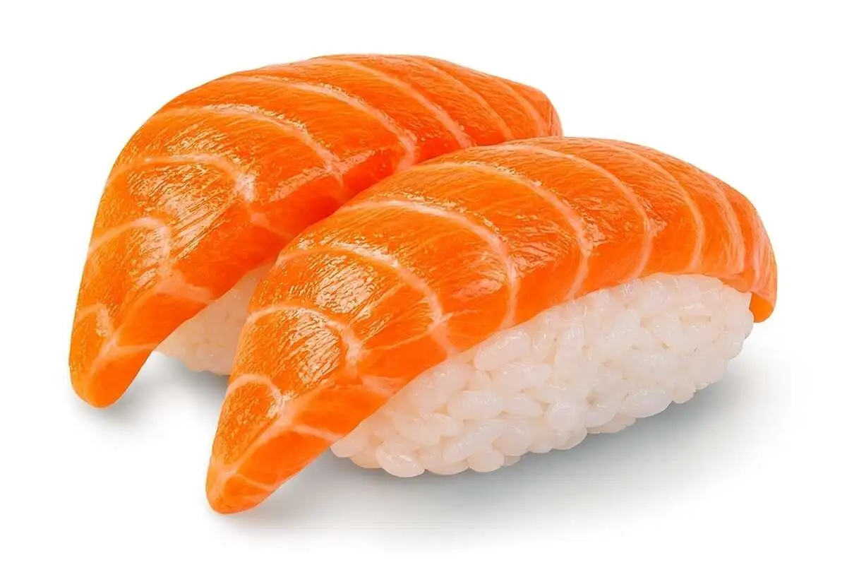 Нигири с лососем 2 шт. 60 гр С.