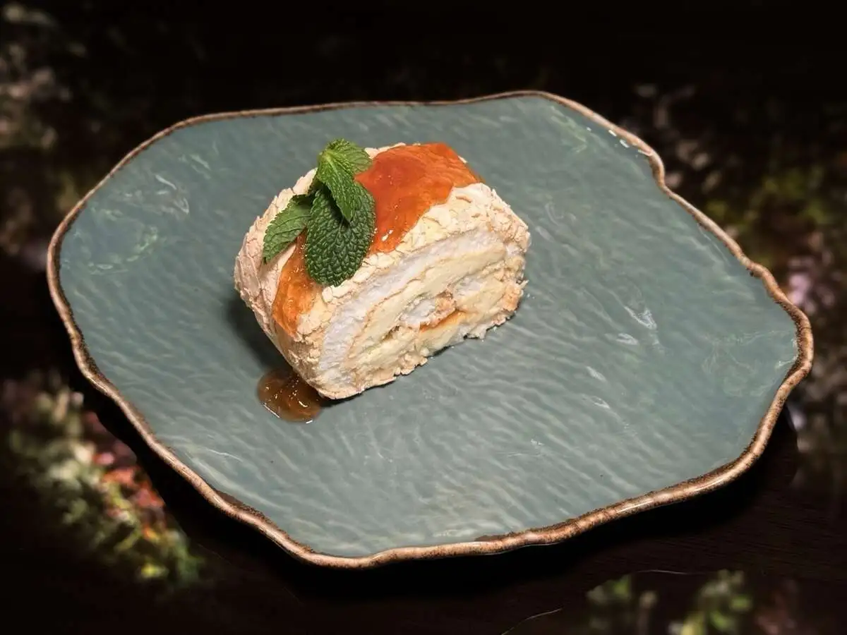 Меренговый рулет/Meringue roll
