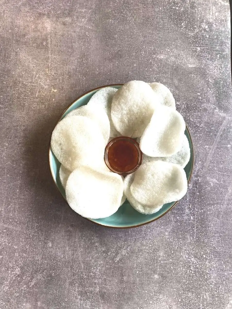 Креветочные чипсы