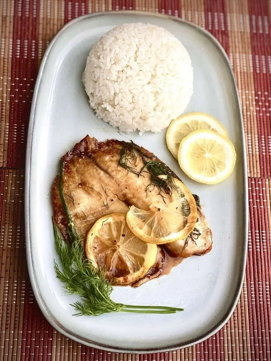 Рыба тиляпия запеченная в фольге