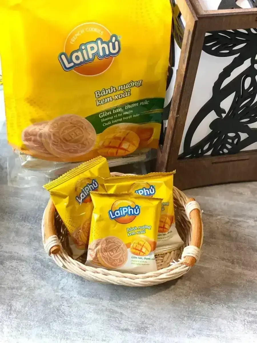 Печенье Banh lai phu манго
