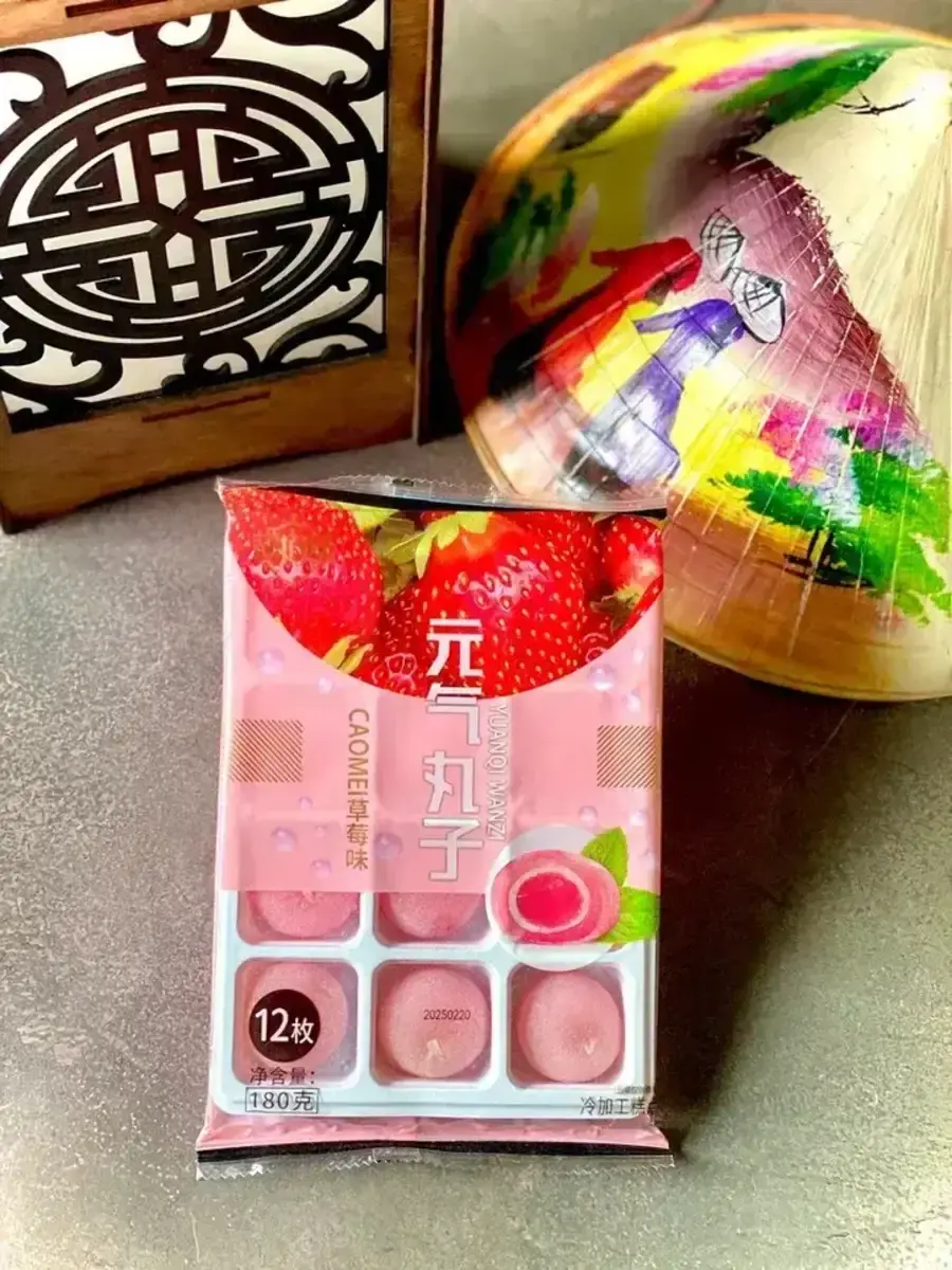 Моти с вкусом клубника