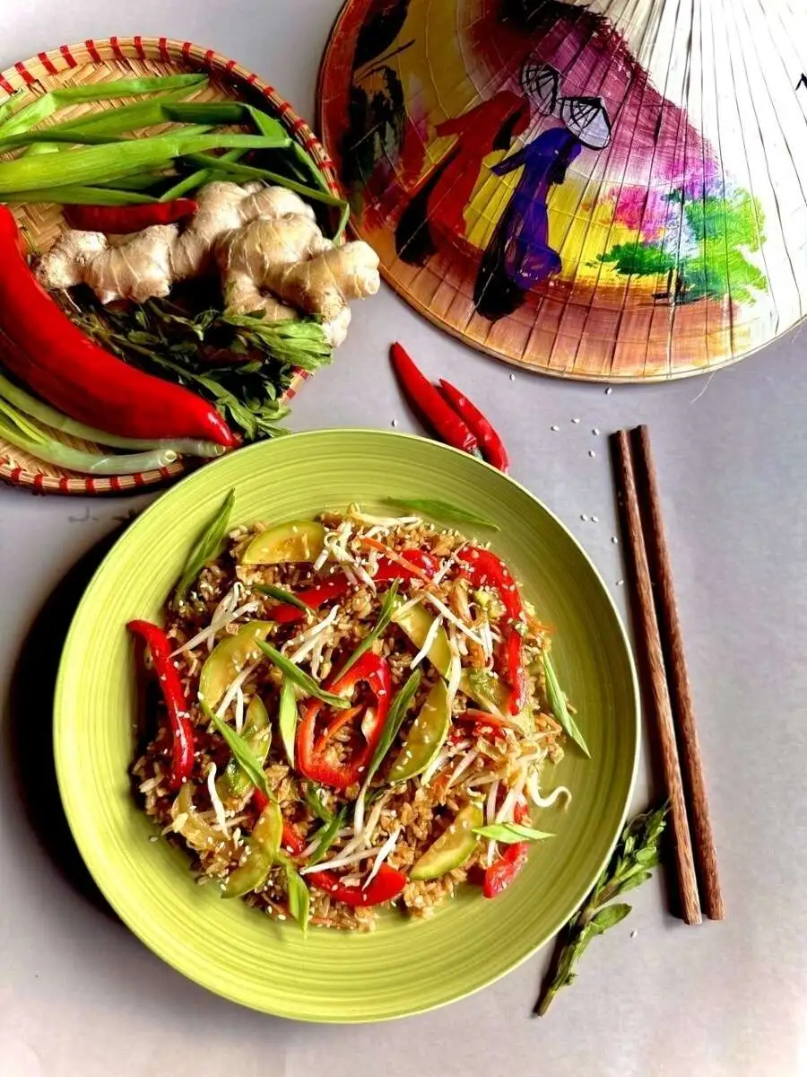 Рис с овощами