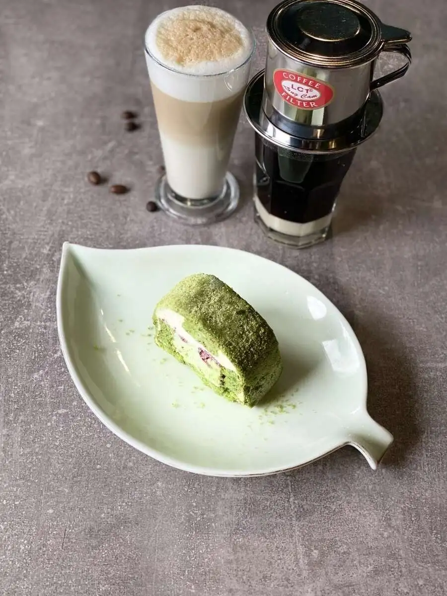 Пирожное террин маслиново-фишташковый