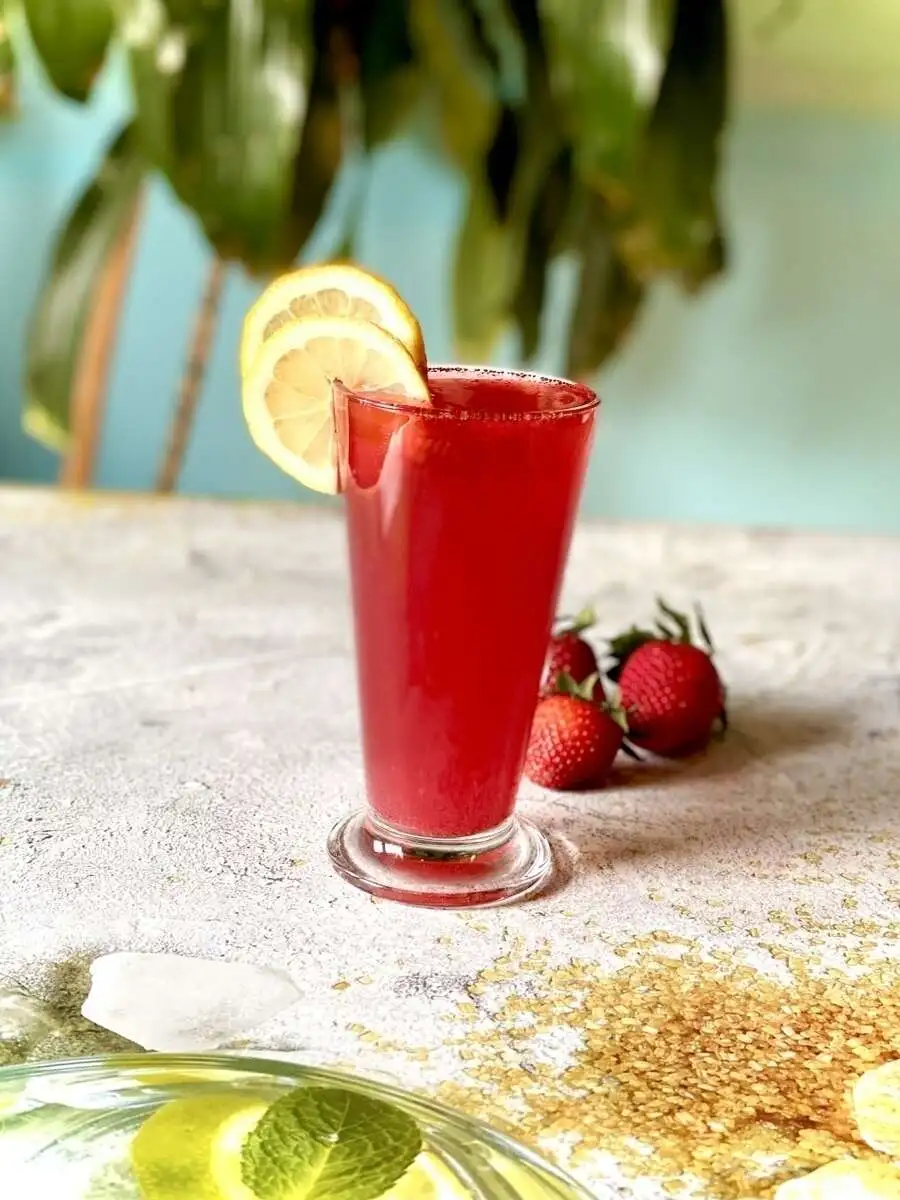 Лимонад клубника