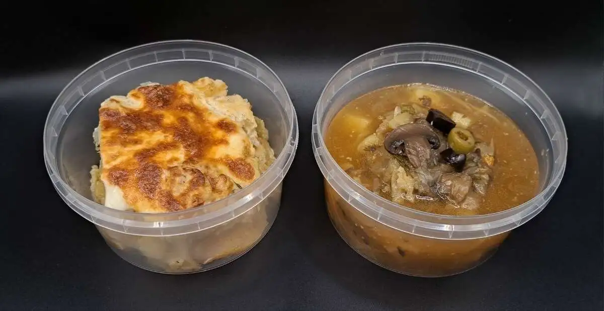 2 Гурман: Солянка грибная, Гратен из картофеля и цветной капусты