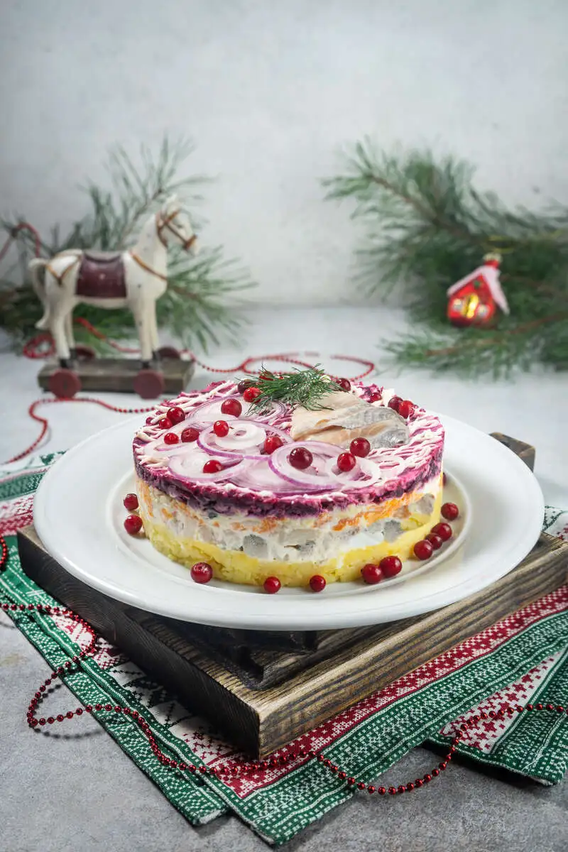 Салат Сельдь под шубой 