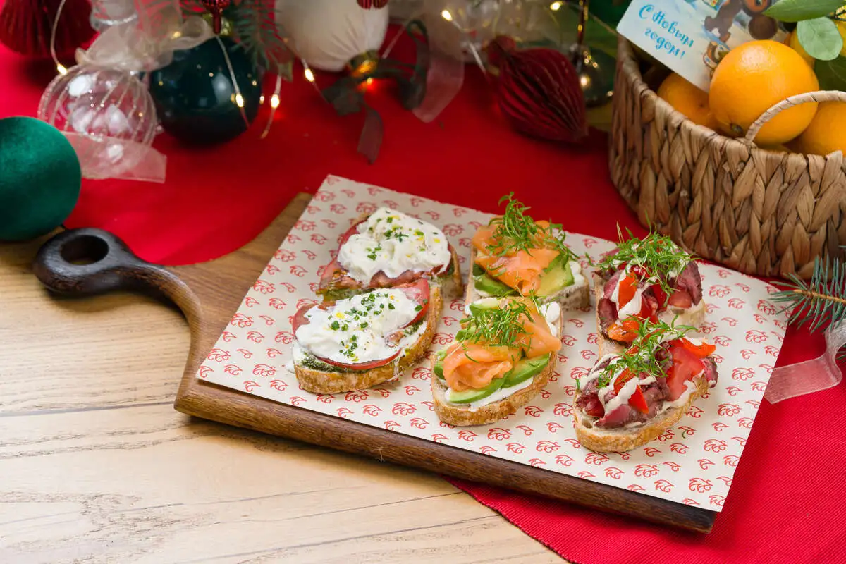 Ассорти брускетт