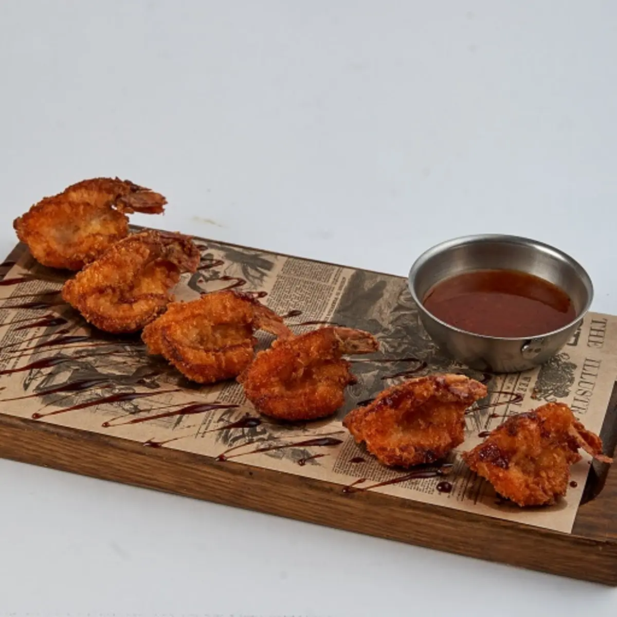 Креветки жареные во фритюре