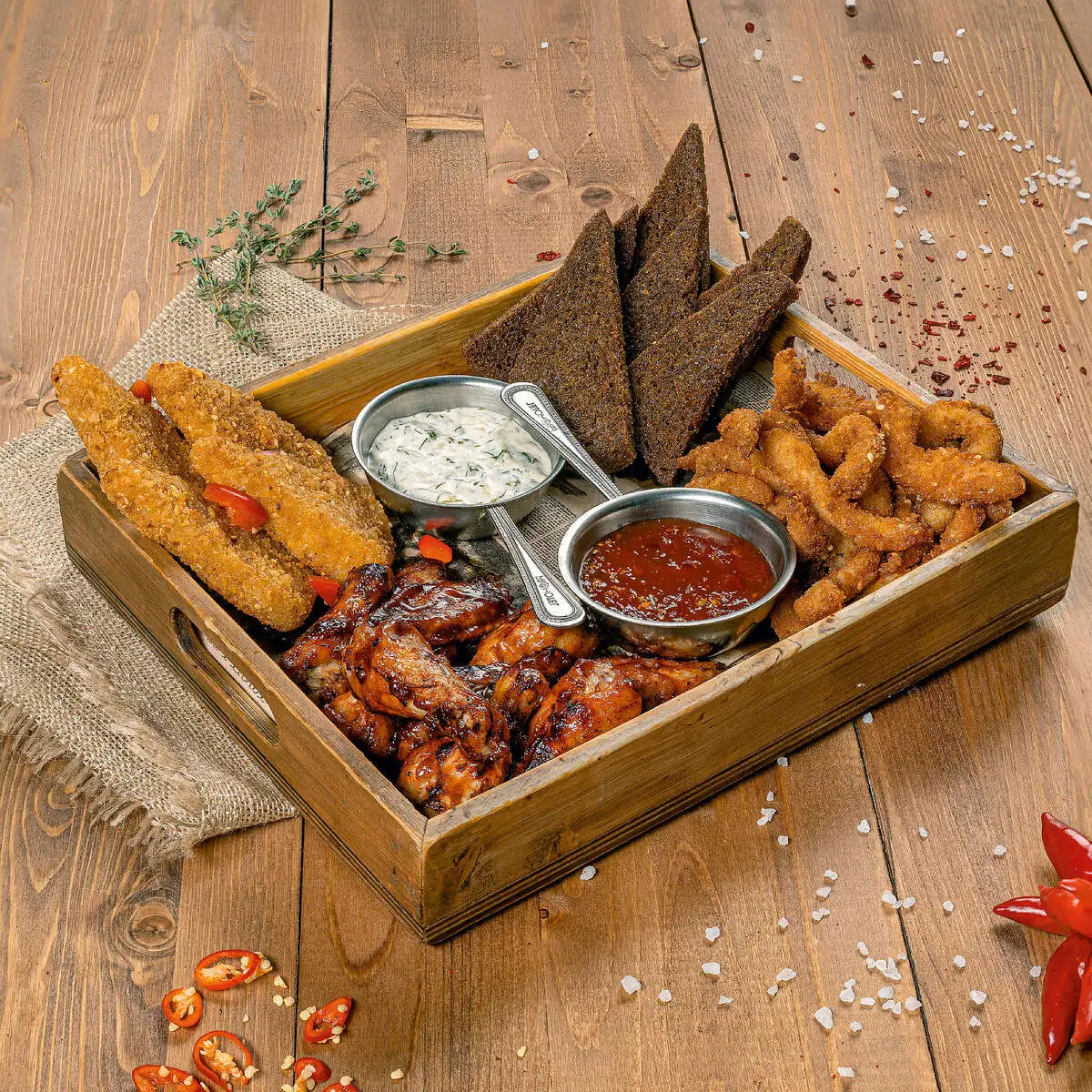 Пивная тарелка Изобилие