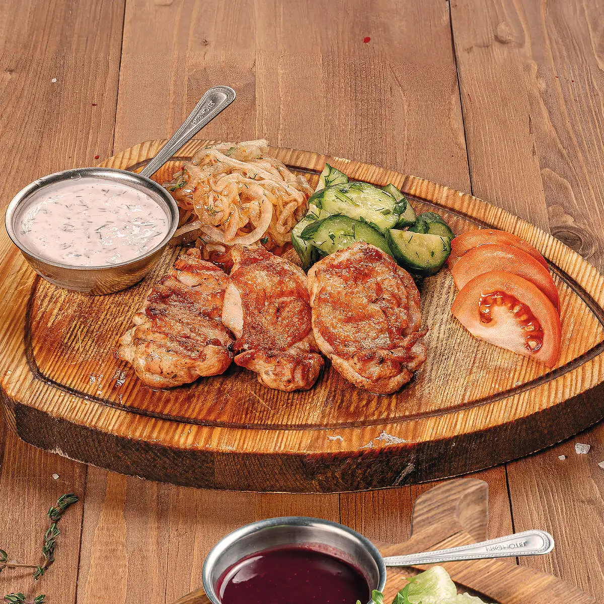 Стейк из курицы