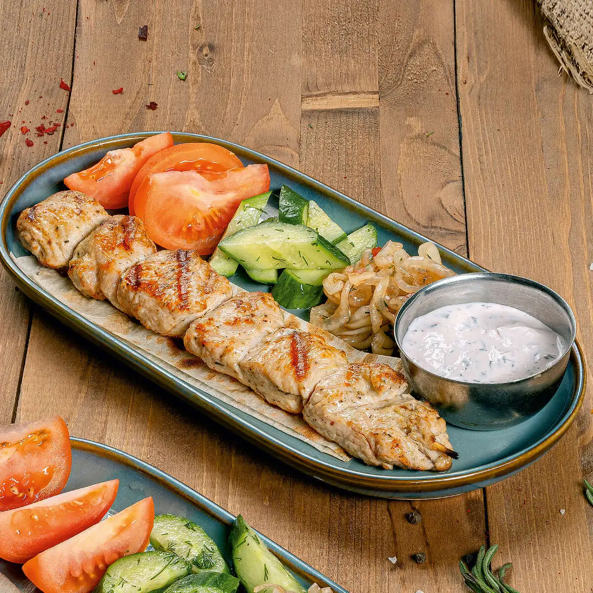 Сувлаки из индейки