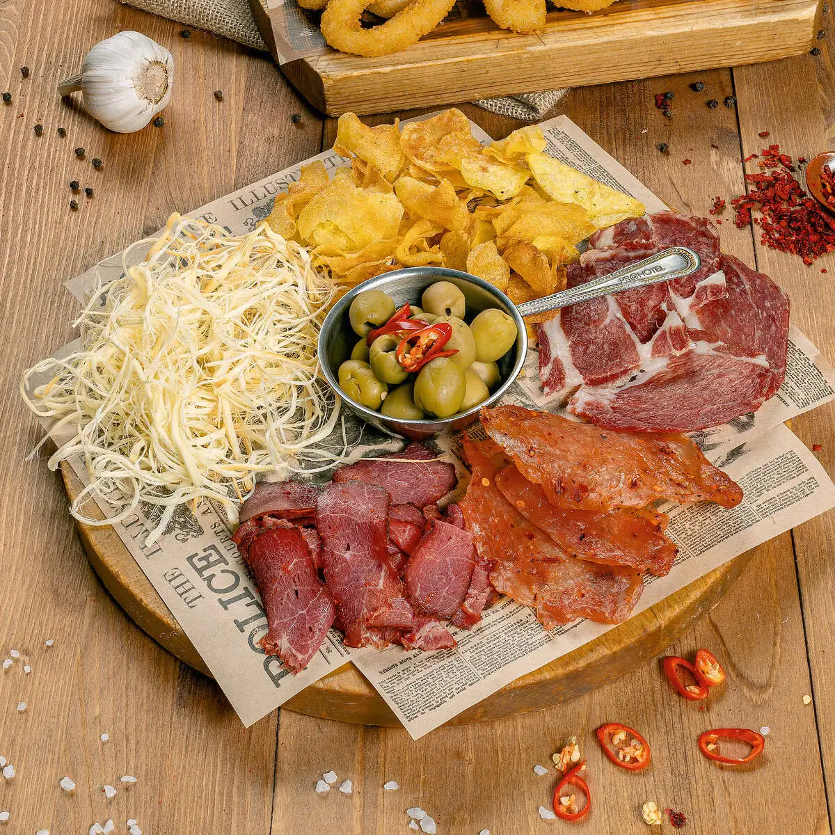 Набор сыровяленный