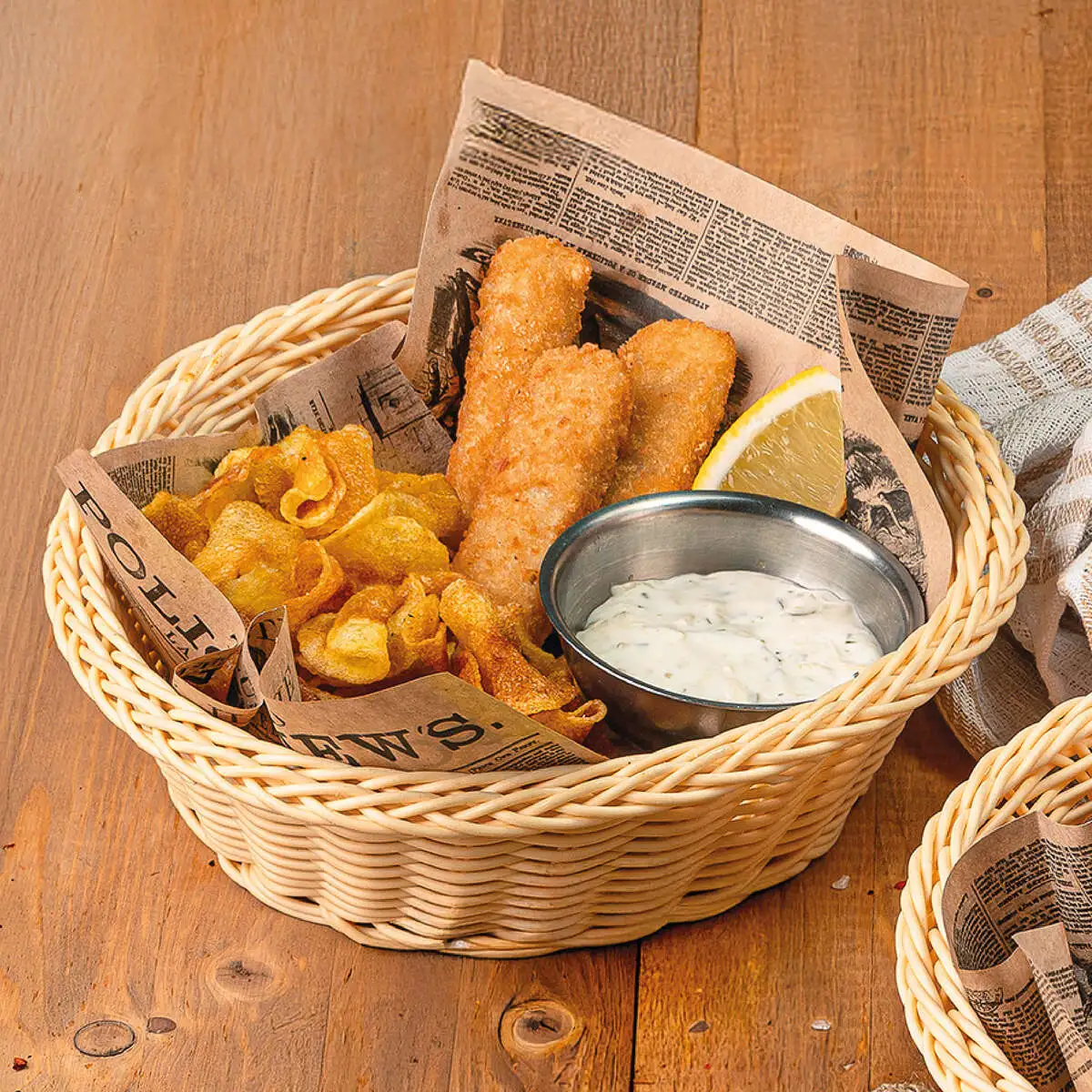 Рыба и чипсы