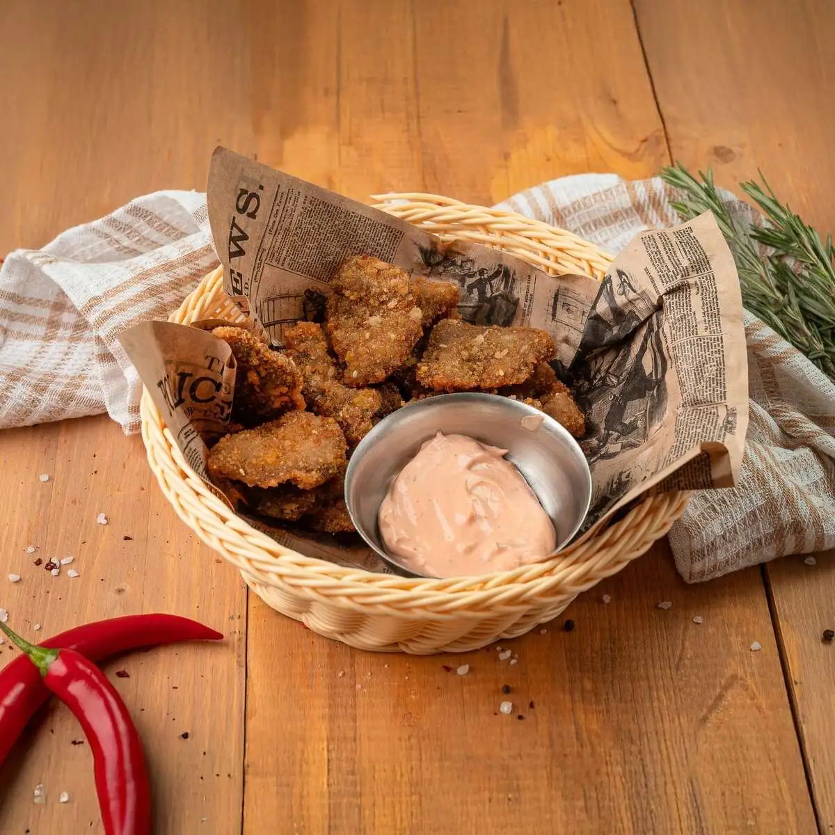 Куриные сердечки