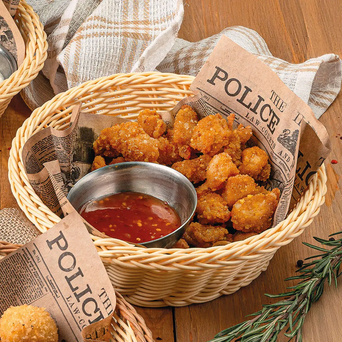 Куриный попкорн