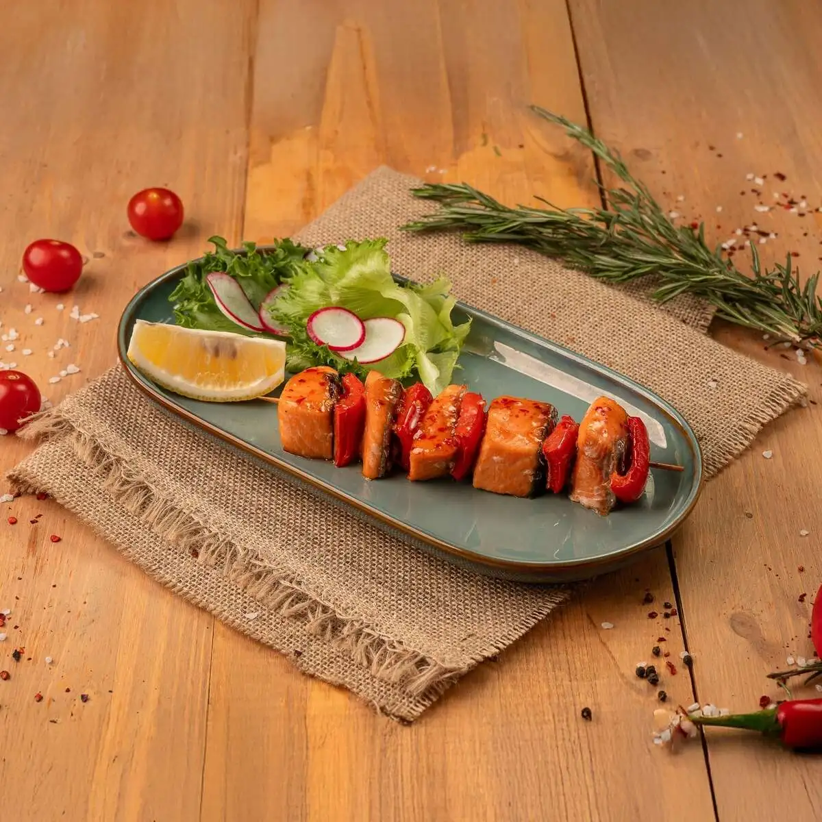 Шашлык из форели