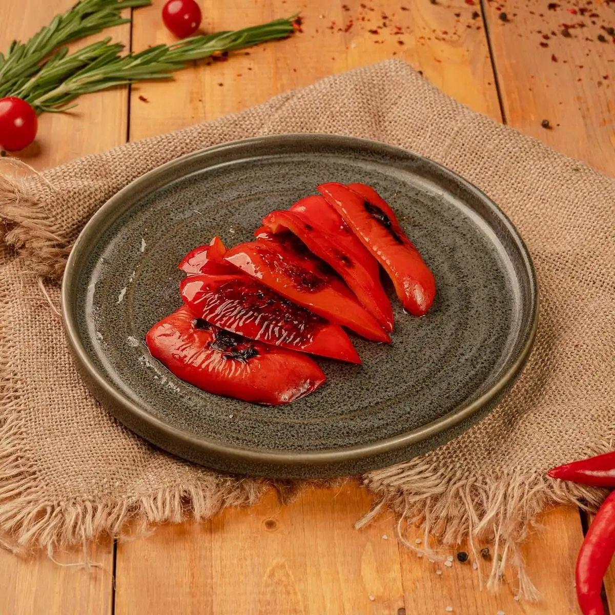 Болгарский перец на гриле