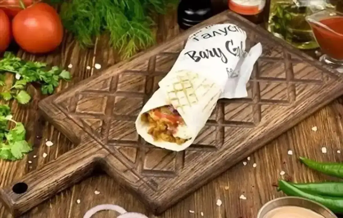 Шаурма гриль со свининой 