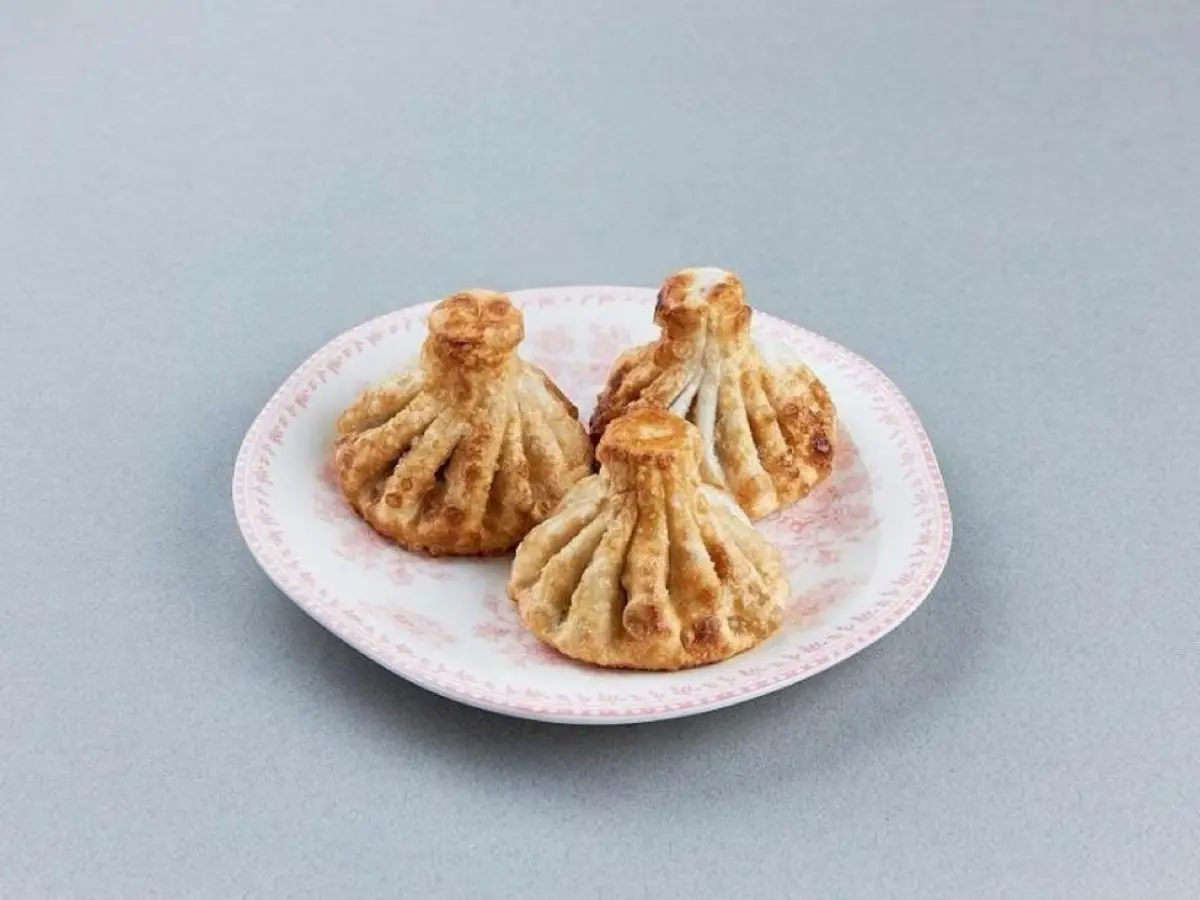 Хинкали баранина жаренные