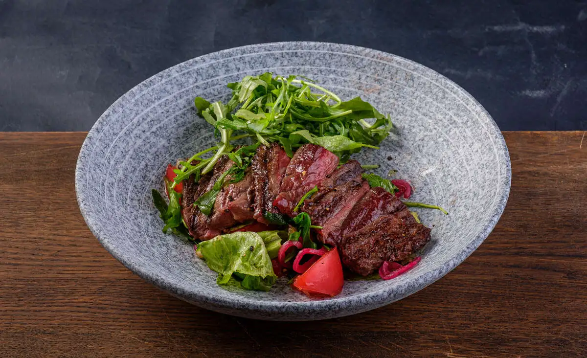 Стейк салат