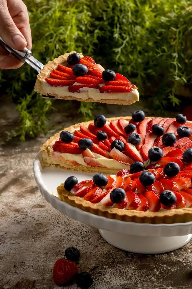 Тарт ягодный