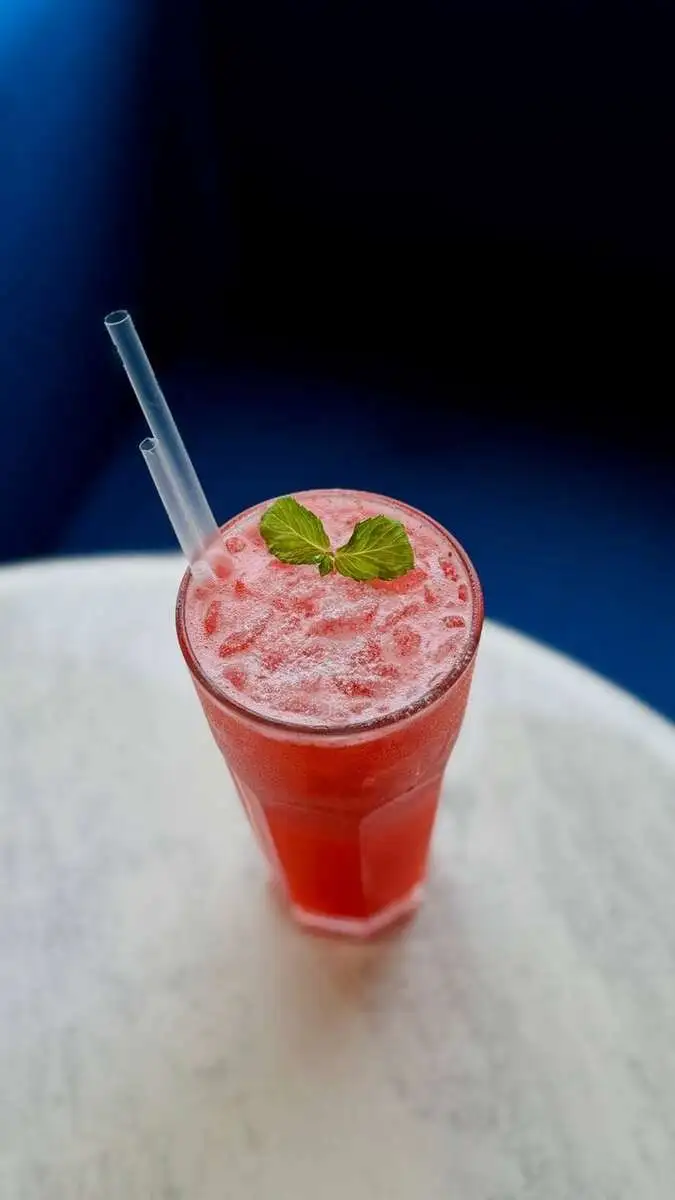 Лимонад арбуз-клубника