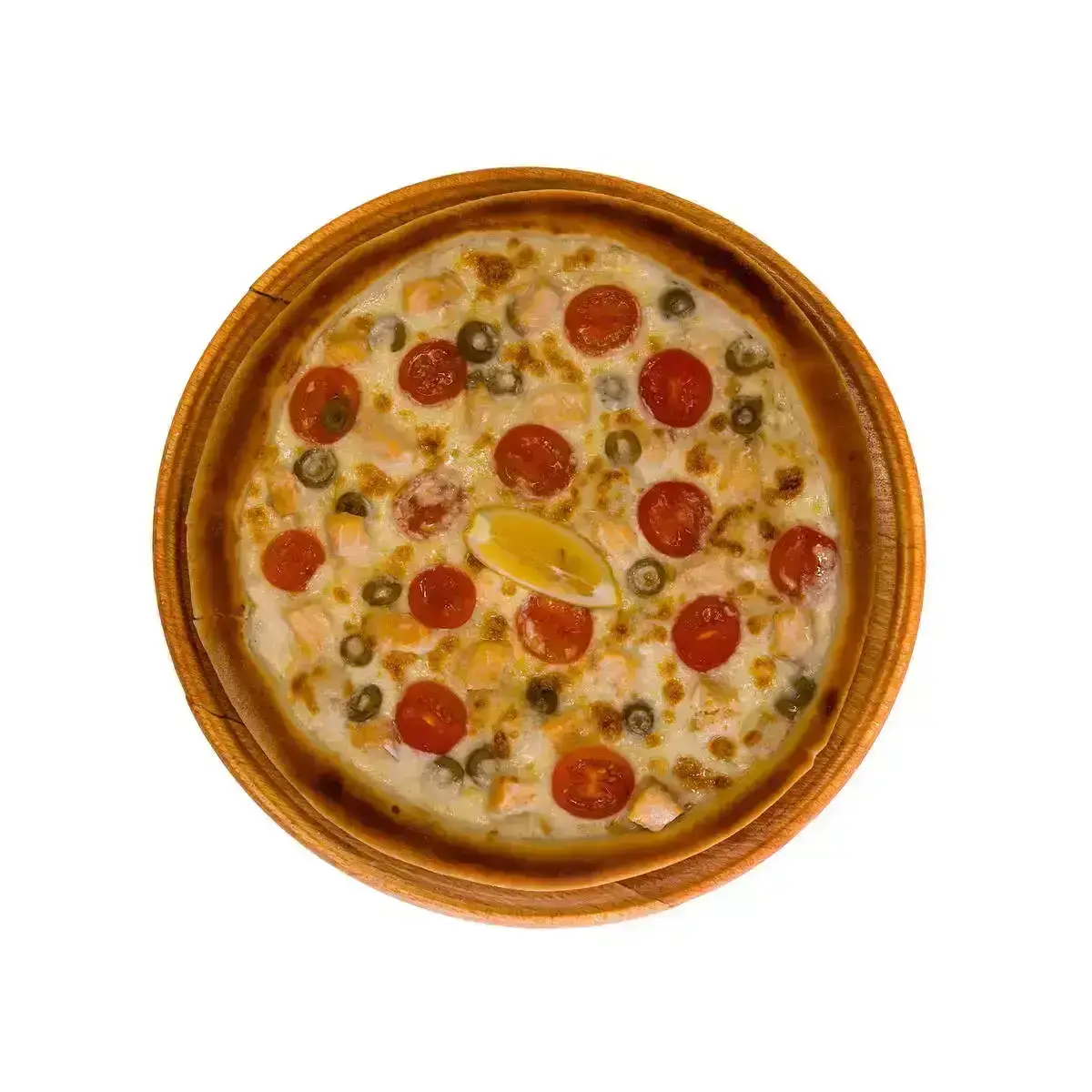 Праздничный лосось пицца 30 см