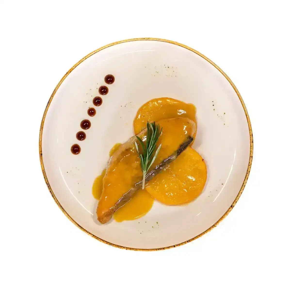 Лосось с Апельсиновым соусом