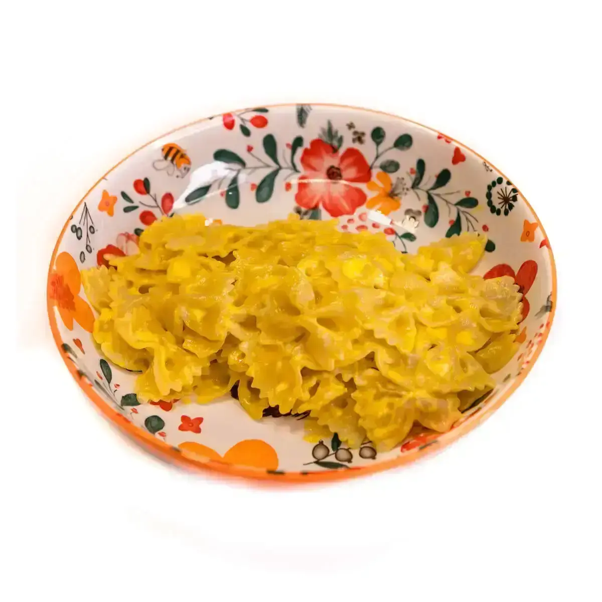 Бантики с сырным соусом