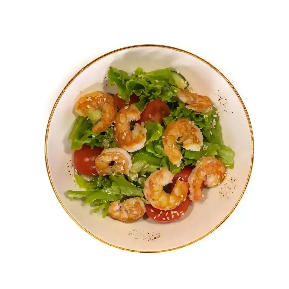 Салат Азиатский с креветками