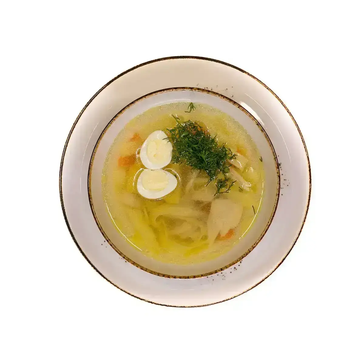 Бульон с лапшой