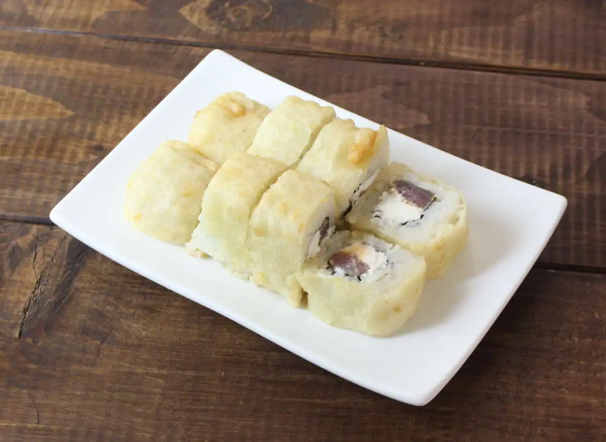 Темпура с тунцом 