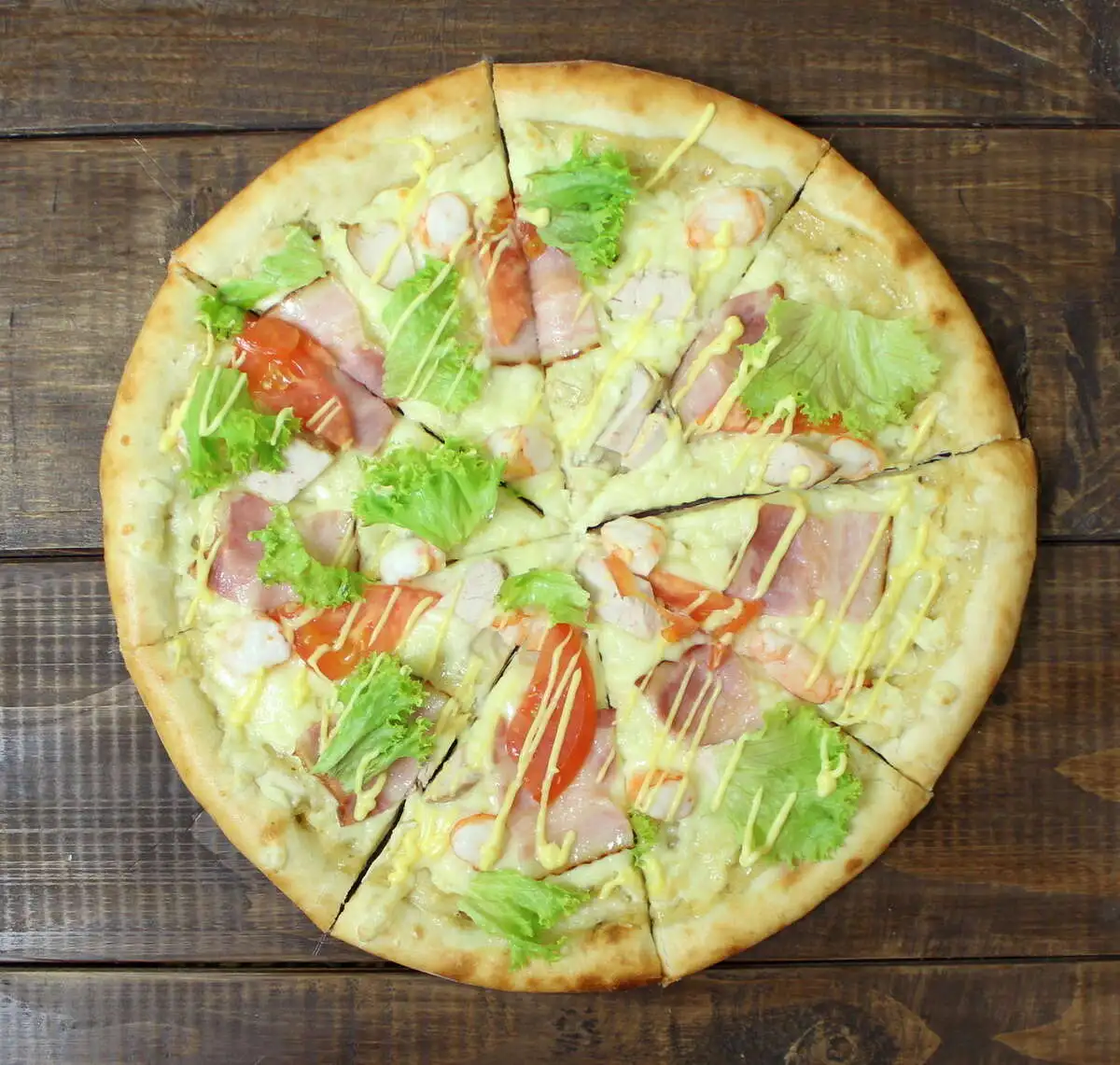 Пицца Цезарь ассорти