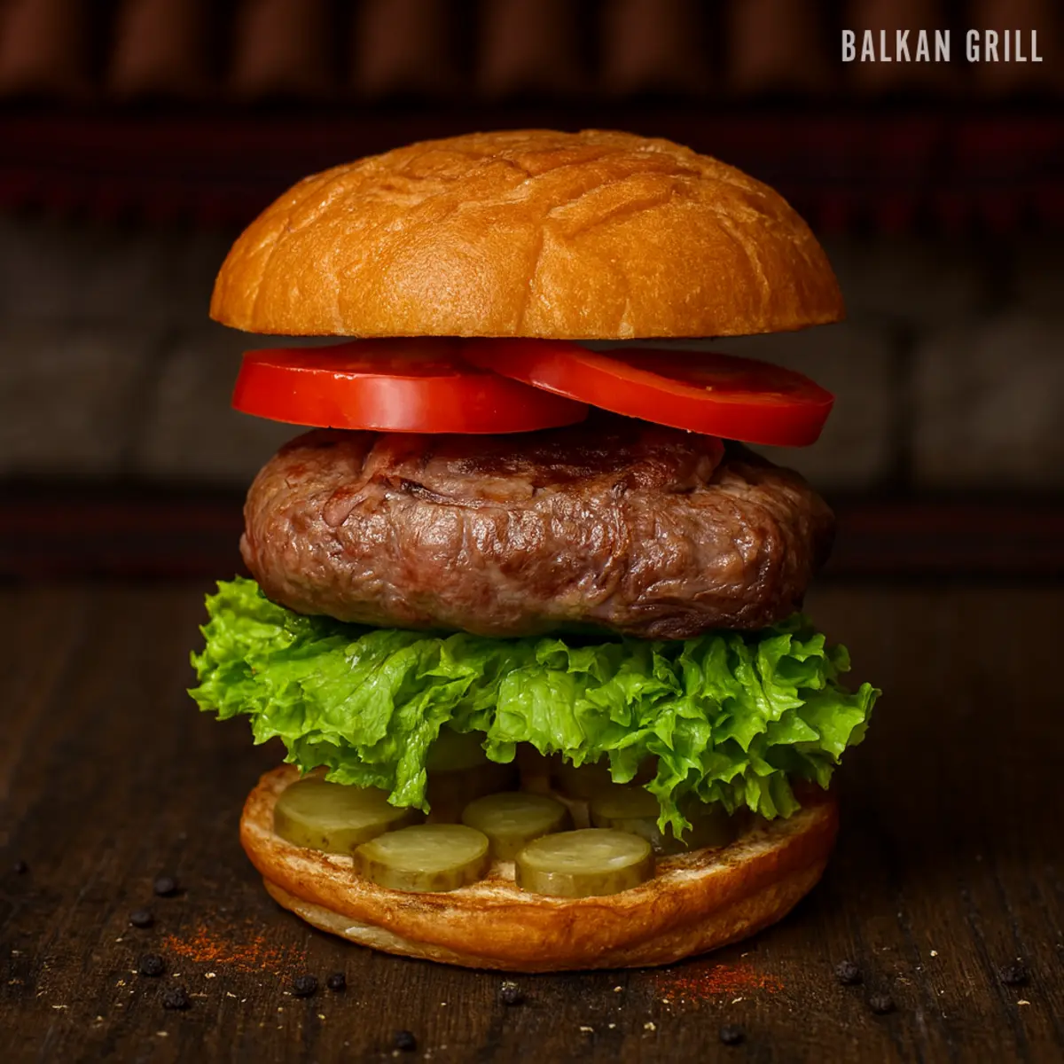 Бургер Говяжий стейк