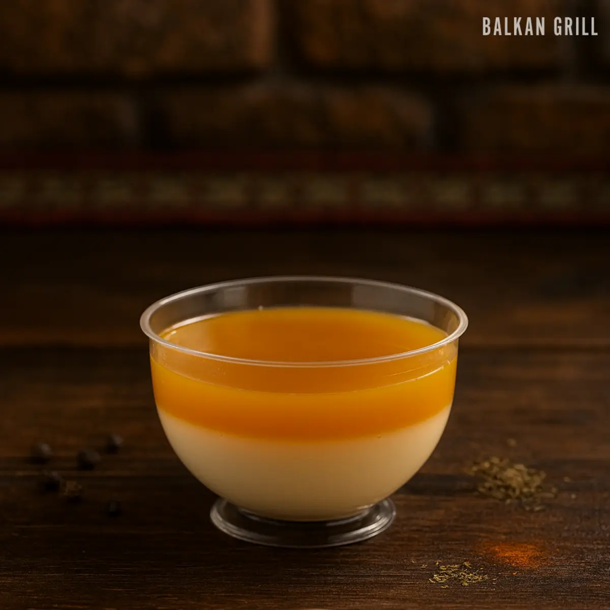 Десерт сметанный "Манго"