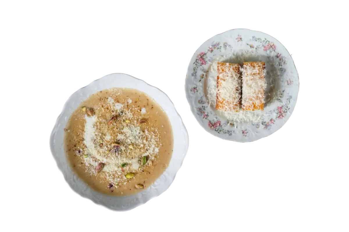 Каштановый суп с хрустящей бриошью