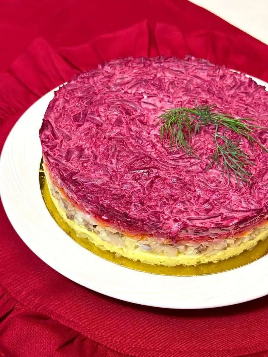 Сельдь под шубой. Предзаказ за 24 часа.