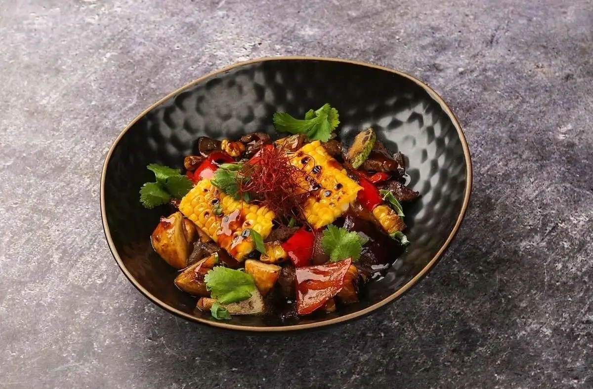 Говядина в соусе "Блэк пепер"