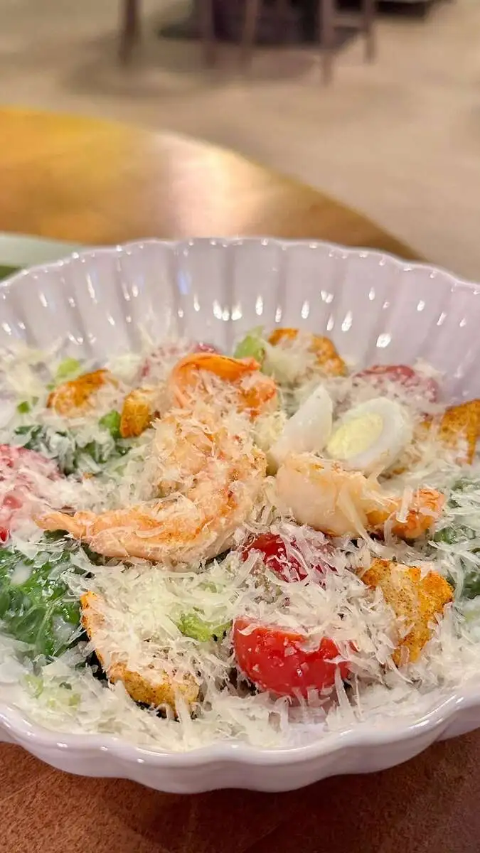 Цезарь с креветками